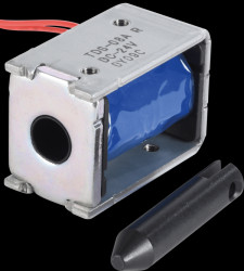 TDS-08A 24VDC 100% Solenoid open, 12 mm, 5.10 N, 3.4 W