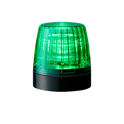 Lampa sygnalizacyjna LED 24 V DC Stały Zielony Montaż powierzchniowy LED
