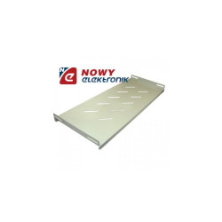 Półka stała 19" do szafy Rack 1U głębokość 200mm RAL7035