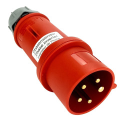 Wtyczka CEE ProTOP 32A 5p 6h 400V IP44 2-częściowa ze zwrotnicą faz siłowa MENNEKES 3322