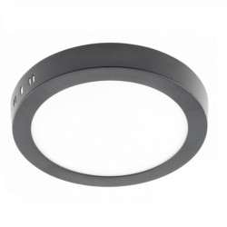 Panel LED czarny okrągły n/t 19W NW ORIS GTV399725