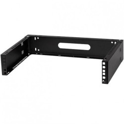 Uchwyt ścienny do urządzeń RACK 19" 2U 330mm czarny