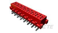 Złącze PCB 18-pinowe raster: 1.27mm 2-rzędowe TE Connectivity Montaż na płytce