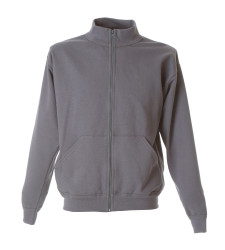 Sweter, 988798, Unisex, XL, XL, Szary, Bawełna 100