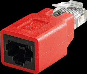 68912 Netzwerk CAT Crossover Adapter