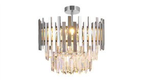 Lampa Sufitowa Aspen Chrome 6Xe14 Ml8809 Milagro