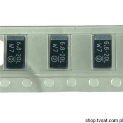 293D685X9020C2TE3 Tantalum 6.8uF 20V 10% SMD-C VISHAY