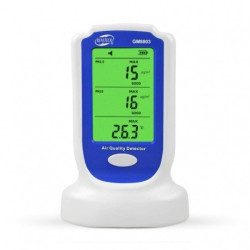 Miernik jakości powietrza Benetech GM8803 PM2,5 i PM10 z wyświetlaczem