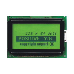 WYŚWIETLACZ GRAFICZNY LCD 128x64 H Y/G