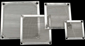 33376A Fan grill with aluminium filter, 60 x 60 mm