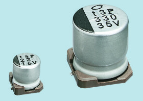 Kondensator 22 μF 50V dc Montaż powierzchniowy Nichicon Lutowie
