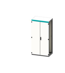 Obudowa ogólnego użytku Stal szerokość zew. 900 mm długość zew. 2200 mm wys. zew. 2200 mm Siemens IP55 Jasnoszary