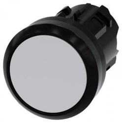 Przycisk 22 mm tworzywo szary płaski z samopowrotem SIRIUS ACT 3SU1000-0AB80-0AA0