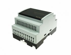 Obudowa na szynę DIN EC-204D-S (otwory modułowe)