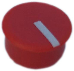 PSP C150-6 Nakładka czerwony, biały Pasujący do Przycisk okrągły 15 mm 1 szt.