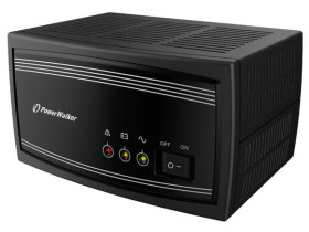 Inwerter 650VA ładowarka 15A, czysta fala sinusoidalna (bez akumulatorów) INVERTER 650 SW FR