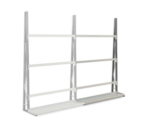 Regał magazynowy wysokość 2500mm 130kg Manorga Stal