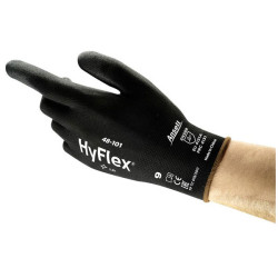 Ansell 48101080 HyFlex&#xAE; Protective Gloves Size 8 Durable Comfortable