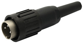 Wtyk Din 8 -pinowe Męski Montaż na kablu M16 100 V AC