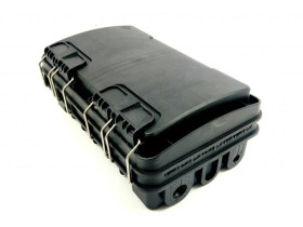 Mufa światłowodowa TELCOLINE 16F, do podwieszania na kablach, 4+16