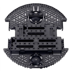 Pololu Romi Chassis Base Plate - Black