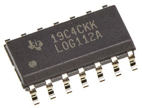 Sterownik bramki MOSFET 14-pinowy 4 A SOIC UCC27714D Pełny mostek, półmostek CMOS, TTL 18V