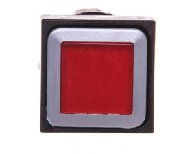 Napęd przycisku czerwony z podświetleniem z samopowrotem Q18LT-RT 089776