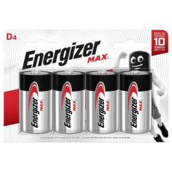 Bateria ENERGIZER MAX LR20 B4 / 426830 (4szt)