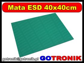 Mata antystatyczna ESD 40x40cm