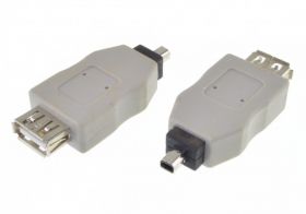 PRZEJSCIE USB GN./USB MINI 5P