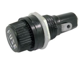 GNIAZDO BEZP.FUSE 6,3A 5x20mm