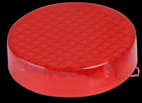 881037 Reflector covering cap, textured, bright red