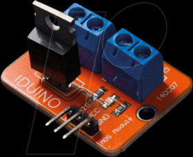 ST1168 Developer boards - MOS driver module, 3.3 / 5 V, 0...24 V, IRF52