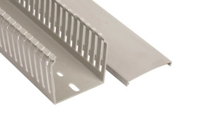 Korytko grzebieniowe samogasnące 60x60 szare z pokrywą UV ECS6060 /2m/ (opak. 32m)