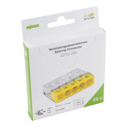 Złącze zaciskane Złącze splatane przewodowe minimalny rozmiar 20AWG WAGO Tak