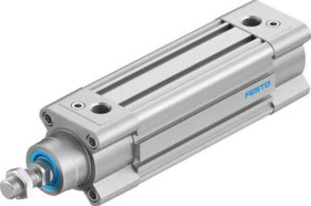 Siłownik pneumatyczny z tłoczyskiem skok: 80mm Festo Ø 40mm dwustronnego działania Action DSBC-40-80-D3-PPVA-N3