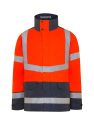 PARKA 4 IN 1 DAKOTA - RED - SIZE 2XL