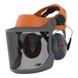 Osłona czoła, Przezroczysty, ABS (kask), Brew, odporność na: Uderzenia