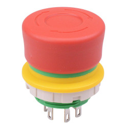 XW1E-BV3SG12TR Unibody 22mm Emergency Stop Switch 1NO-2NC IDEC