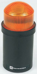 Sygnalizator 24 V AC/DC Migające Pomarańczowy Montaż powierzchniowy Lampa jarzeniowa