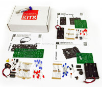 VAVTEDUBOX4 Zestaw 3 kitów DIY do nauki lutowania (AVTEDU621, AVTEDU634, AVTEDU637) (AVTEDU3PAKIET)