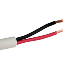 przewód głośnikowy 2x 2,5mm, 14AWG, LSZH, szpula 152m, biały, SP-2.5/2-LSZH-WT-500