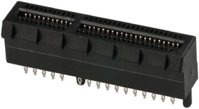 Złacze krawędziowe PCB 64-pinowe, raster 1mm 2-rzędowe, Amphenol Communications Solutions