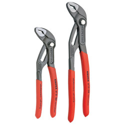 Knipex 00 31 20 V01 Cobra&#xAE; Water Pump Pliers 2 Piece Set (180mm &amp; 250mm)