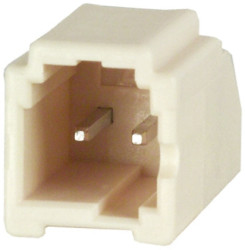 Wtyk PCB 2-pinowe raster: 2.5mm -rzędowe Hirose Przewlekany 3.0A 250.0 V.