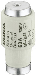 Siemens 5SB4011 Bezpiecznik użytkowy 25 szt.