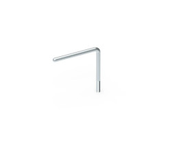 Końcówka drążka izolacyjnego kątowa 90 stopni ocynkowana 80.3 OC /98000301/