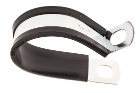 Spinka do kabli 50mm 25.4 x 2.4mm materiał: Stal platerowana Czarny Złącze P