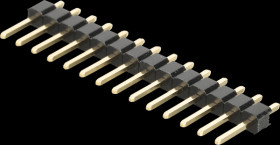 10120912 Pin header 2,54mm 1x14 H=10,8 straight