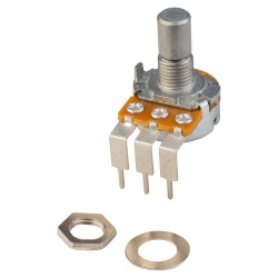 Taiwan Alpha RV16AF-41 100K Linear 16mm Metal Case PC mount Potentiometer
